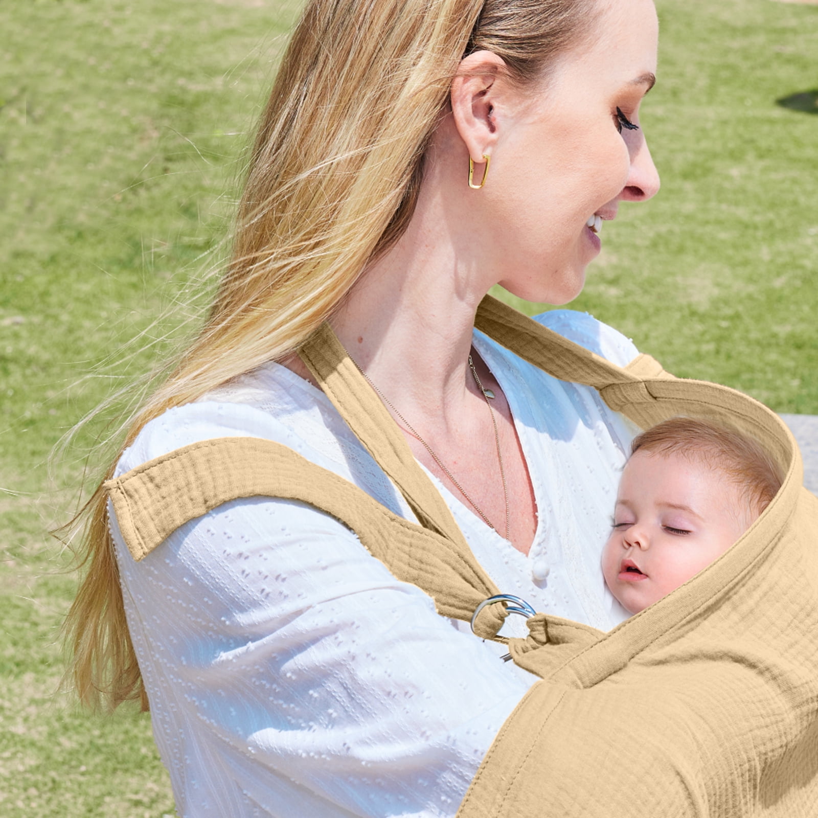 Nursing Cover for Baby Breastfeeding,Breathable Cover with Rigid Hoop for Mother Nursing Apron