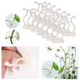 thumbnail image 1 of Flmtop 100Pcs Fixation Clip Autocollant Réglable Plante Grimpant Clip de Fixation Murale pour la Maison, 1 of 9