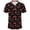 Watermelon Red, variant on Mens Polo Shirts Golf Printed Shirt Short Sleeve Casual Knit Comfortable Breathable Collar Men's Shirts Red L