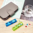 thumbnail image 5 of Mistayd Pill Organizer 7 Day, Weekly Leather Travel Pill Case 4 Times a Day, Portable Pill Dispenser with 28 Compartments, Tablet Box, Tablet Organiser, Pill Dispenser, 5 of 5
