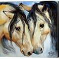 thumbnail image 1 of Buckskin Friends by Marcia Baldwin, Canvas Wall Art, 24W x 24H, 1 of 2
