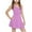Purple, variant on Maean Girls Sleeveless Tennis Dress Kids Racerback Golf Dress School Sports Summer Causal Dresses Outfit