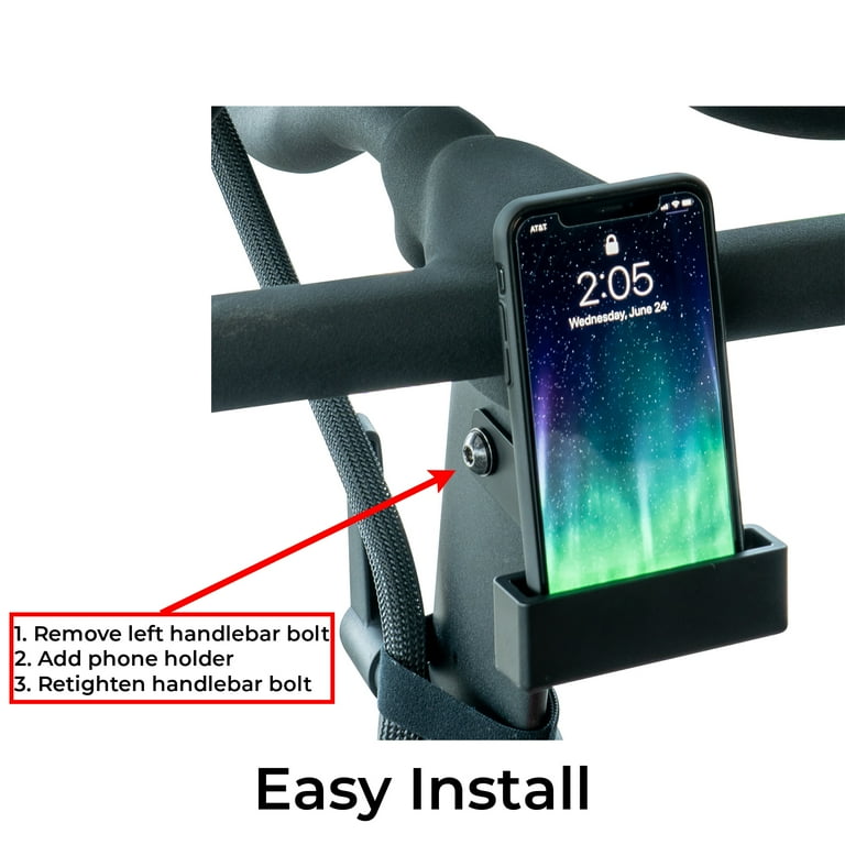 Phone holder for peloton bike 2025
