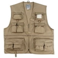 thumbnail image 2 of Rothco Uncle Milty Travel Vest - Khaki, X-Large, 2 of 2