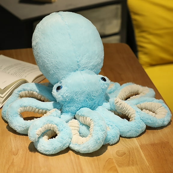 Marryso Cute Simulation Octopus- Plush Toy Filled Stuffed Animals Pendant Home Decoration Cute Pillows 30CM