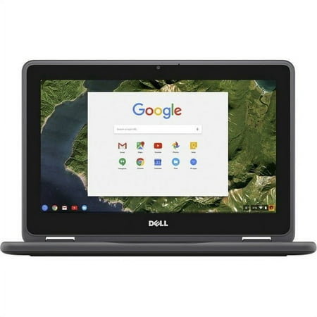 Dell Chromebook 11 3189 11.6" Touch 4GB 32GB eMMC Celeron® N3060 1.6GHz ChromeOS, Black (Used)