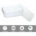 thumbnail image 2 of Lustroware 6 Set, Micro Clear 1.0 qt Kitchen Pantry Food Storage Container Set with Lid, Shatterproof, BPA Free, Dishwasher, Microwave Safe Canister, Fridge Refrigerator Organizer, Made in Japan, 2 of 9
