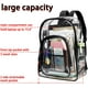 thumbnail image 3 of Mochila PVC transparente resistente gran capacidad unisex FEWOFJ, 3 of 3