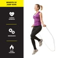 thumbnail image 4 of Beyond Fit 9 Foot Jump Rope with Textured, Non-Slip Handles, 4 of 8