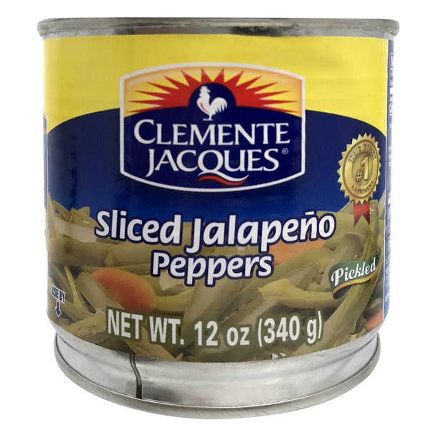 Clemente Jacques Sliced Jalapeno Peppers, 12.0 OZ