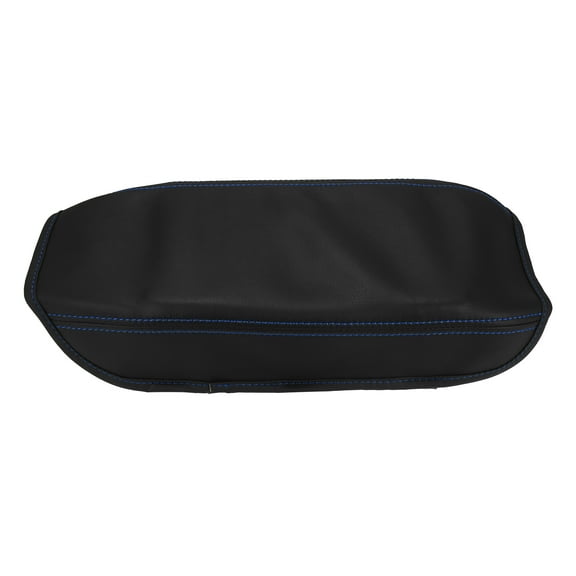 Unique Bargains Black Microfiber Leather Armrest Protector Cover Accessories Replacement for Honda Civic 2006-2013