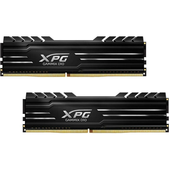 XPG Gammix D10 3000MHz (PC4 24000) 16GB (2x8GB) DDR4 Memory Module Kit Silver (AD4U300038G16-DS10)
