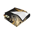 thumbnail image 2 of Manta con temática deportiva de los Steelers, manta de franela súper suave, ligera y cálida, para el almuerzo, la oficina, el sofá, la cama, el hogar, manta cálida para viajes, adecuada para hombres, 2 of 8