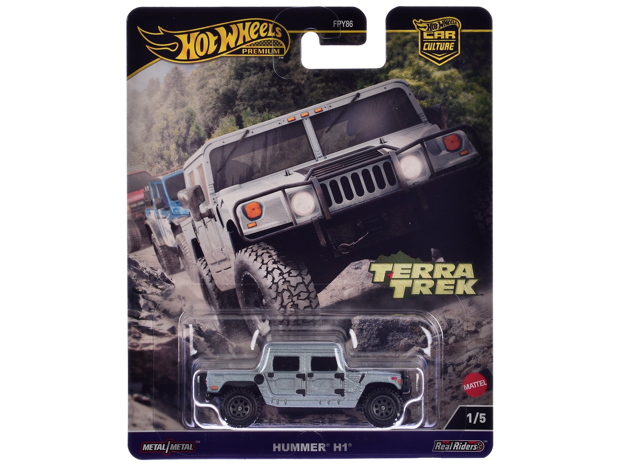 "Terra Trek" 5 piece Set "Car Culture" 2024 Series C Diecast Model Cars by Hot Wheels