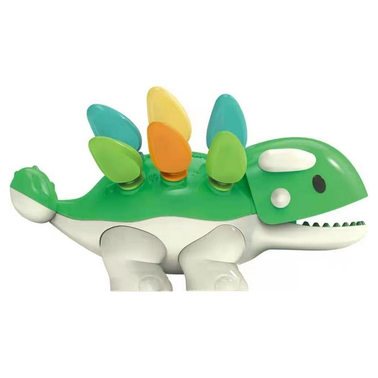 Hanmun Sensory Toys for Toddlers 1-3, Montessori Toys for 1 Year Old, Learning Educational Toys for Toddlers, Fine Motor Skills Toys Spike Dinosaur