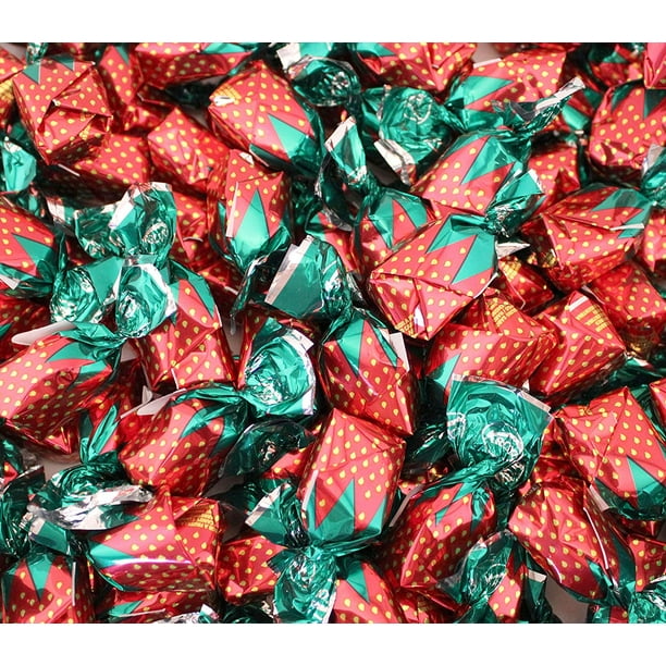 Arcor Strawberry Filled Hard Candy Bon Bons Bulk 2 Pounds Bag Walmart Com