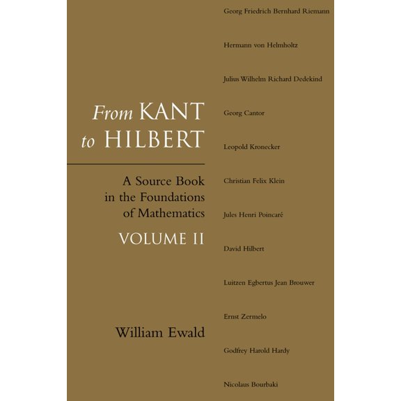 From Kant to Hilbert Volume 2, (Paperback)