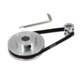 thumbnail image 1 of GT2 Synchronous Wheel 20 & 80 Teeth Aluminium Timing Pulley with 250mm Belt, 1 of 7