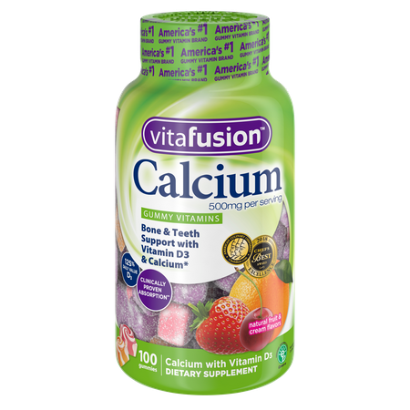 Vitafusion Calcium Gummy Vitamins, 100ct