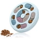 thumbnail image 3 of Juguete rompecabezas, comida para perros, suministro para mascotas, dispensador de golosinas, alimentador de entrenamiento, cachorro interactivo, azul/rosa oso de fresa Electrónica, 3 of 5