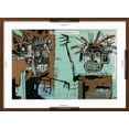 thumbnail image 5 of Art.com Untitled (Two Heads on Gold) 1982 Giclee Print by Jean-Michel Basquiat, Brown Frame Wall Art, 29" x 21", 5 of 5