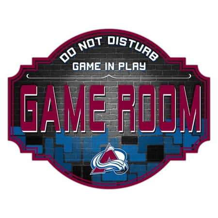 Colorado Avalanche 12 Game Room Tavern Sign