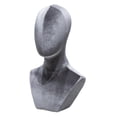 thumbnail image 3 of Xuanheng Mannequin Head Model Portable Hat Rack Wig Display Head for Wig Necklace Cap Style C, 3 of 8