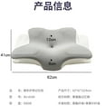 thumbnail image 3 of DAMAI Memory Foam Neck Pillow with a Butterfly-Shaped Design—ergonomically Designed to Provide Support for Side Sleepers, Featuring Slow Rebound Technology(Gray), 3 of 5