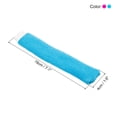 thumbnail image 2 of Unique Bargains Anti Skid Sweatband Badminton Tennis Racket Towel Grip Overgrip, Fuchsia/Sky Blue 2 Pack, 2 of 6