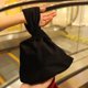 thumbnail image 4 of Sywqhk Bolso De Mano De Terciopelo Para Mujer A La Moda, Bolsos Suaves De Color Sólido Para Mujer (Negro) Sywqhk Para estrenar, 4 of 6