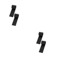thumbnail image 1 of Speravity Parche de reparación de kayak de 2 piezas, colchón de aire inflable para bote, parches de PVC, suministros para barcos, accesorios de fijación Negro 2piezas Speravity CBP159774, 1 of 6