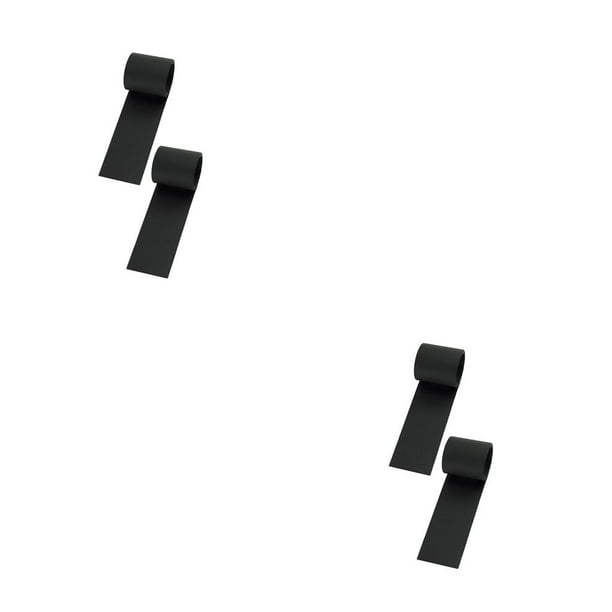 Speravity 2 rollos de parche de reparación de agujeros para Kayak, sofá inflable, bote, canoa, balsa, parches impermeables, suministros para Negro 2piezas