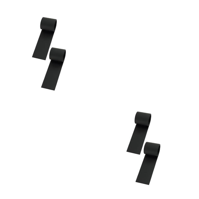 Speravity Parche de reparación de kayak de 2 piezas, colchón de aire inflable para bote, parches de PVC, suministros para barcos, accesorios de fijación Negro 2piezas Speravity CBP159774