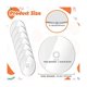 thumbnail image 3 of CD transparentes para pintar CD en blanco para decoración CD estético de pared para bricolaje CD transparentes para pared Manualidades (transparentes), 3 of 5