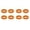 Orange, variant on Luggage Wheel Protector Covers, Black Noise Reduction Silicone Shockproof, 8 Pack Anti Slip Wear Resistant Suitcase Wheel Covers, for Travel Trolley Case Caster Protection to Reduce Scratches and Rol