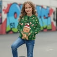 thumbnail image 3 of Xoenoiee Christmas Cookies Sock Tree Star Print Girls Sweatshirts Half Zip Cropped Pullover Xmas Quarter Zipper Hoodies 2025 Fall Fashion Outfits Clothes, 11-12 Years, 3 of 7