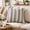 Navy Blue, variant on Fennco Styles Beige and Cream Striped Filled Throw Pillow 18" X 18" - Textured Vertical Stripe Farmhouse Decorative Cushion for Couch, Bed, Living Room Décor, 2-Pack