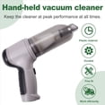 thumbnail image 4 of Mini Aspiradora de Mano Inalámbrica para Coche, Aspiradora Portátil Recargable, Extractor de Polvo, Color Gris, 4 of 8