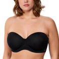 thumbnail image 1 of Sujetador sin tirantes HSIA FBM0119 Red Carpet Support 36DDD para mujer, 1 of 6