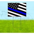 thumbnail image 1 of Police Lives Matter (18"" X 24"") Yard Sign, Includes Metal Step Stake, 1 of 4
