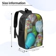 thumbnail image 2 of Xecao Easter Egg1 print Travel Backpack, Large Computer Backpack for Men Women, College School Rucksack Book Bag, 2 of 5