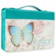 thumbnail image 1 of Funda para Biblia Christian Art Gifts - Talla Mediana - Verde Azulado con Diseño Floral, 1 of 9