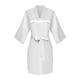 thumbnail image 5 of Bata De Novia Hogar Blanco Suave Moda Elegante Exquisita Bata De Noche para Novia Fiesta De Bodas Blanco L, 5 of 14