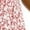 Pink floral pink, variant on Wholesale Maternity Dress Women's High Waist Floral Print Pleated Maxi Skirt Casual Flowy Swing A Line Long Skirts