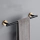thumbnail image 1 of 2 Piezas Toallero Negro y Dorado Barra para Toallas de Baño, Toalleros Dobles de 20 Pulgadas, Soporte para Baño Accesorios de Baño Negro y Dorado de Acero Inoxidable, 1 of 5