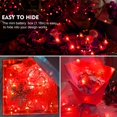thumbnail image 4 of Guirnalda de luces LED AIKEI, color rojo, impermeable, 2 m, 20 luces, paquete de 12, 4 of 6