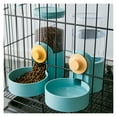 thumbnail image 2 of Cat Cage Hanging Automatic Drinking Fountain Feeder Large Capacity Kitten Puppy Rabbit Feeding Bowl Water Drinker Pets Supplies, 2 of 7