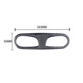 thumbnail image 3 of Real Bright Soft Car Interior Carbon Fiber Sticker DecorationCarbon Fiber Interior Rear Overhead Console Cover For Audi A6 A7 2012-2018Auto Car Protection Interior Accessories, 3 of 8