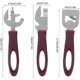 thumbnail image 2 of 3Pcs/Set Can Opener, Manual Can Opener Set, Stainless Steel Tin Opener Set, Manual Bottle Opener with Non-Slip Safety Grip, for Kitchen Restaurant, 2 of 5