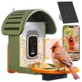 thumbnail image 1 of Comedero inteligente para aves WLNYUGS con cámara solar AI 2.5K UHD, 1 of 8